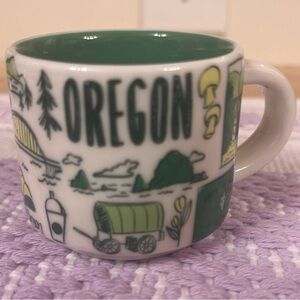 Starbucks Oregon espresso mug